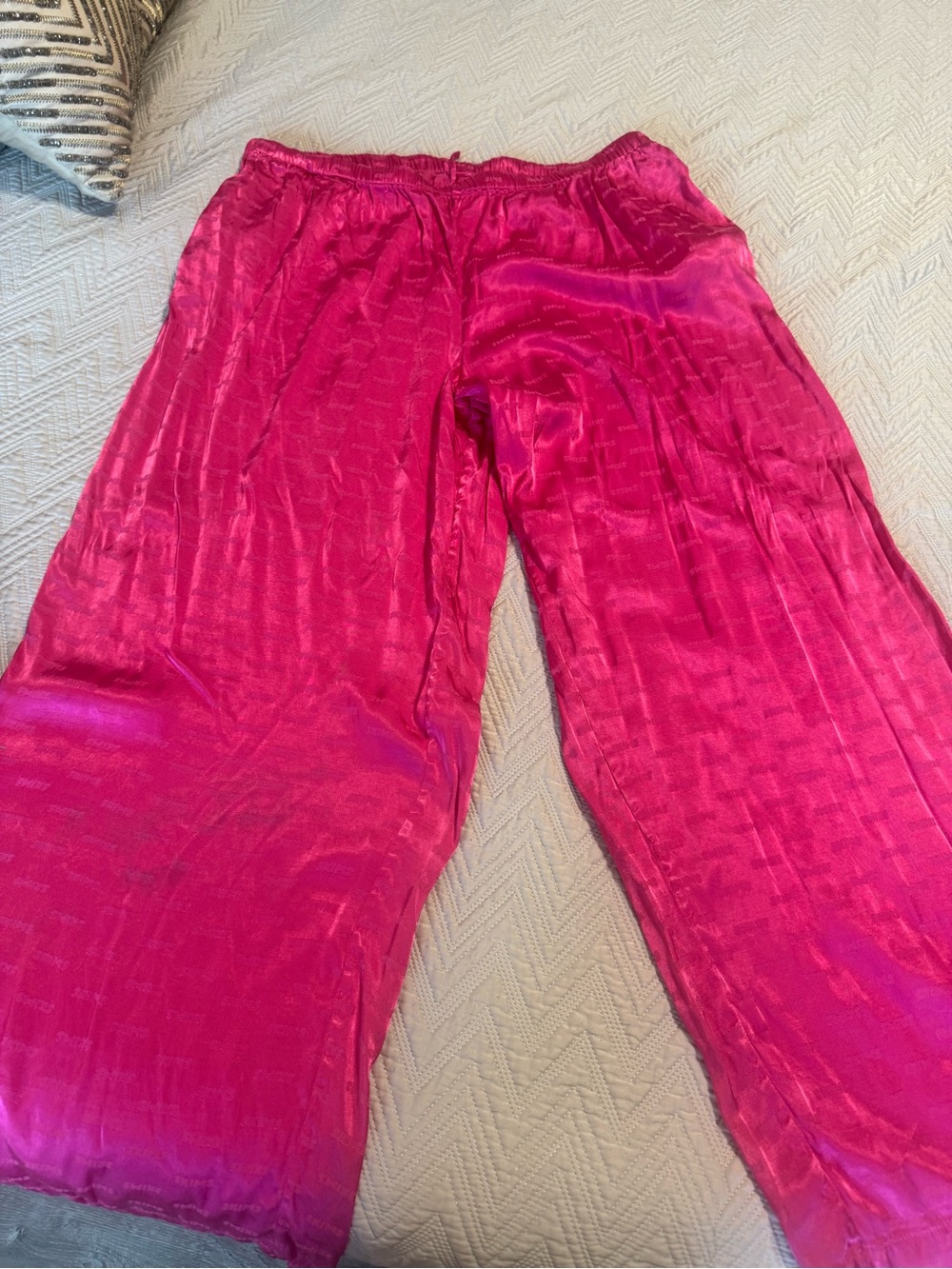 SKIMS Jacquard Hot Pink  Sleep Pants